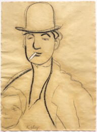Jules Pascin by R.B. Kitaj at Leslie Sacks Gallery
