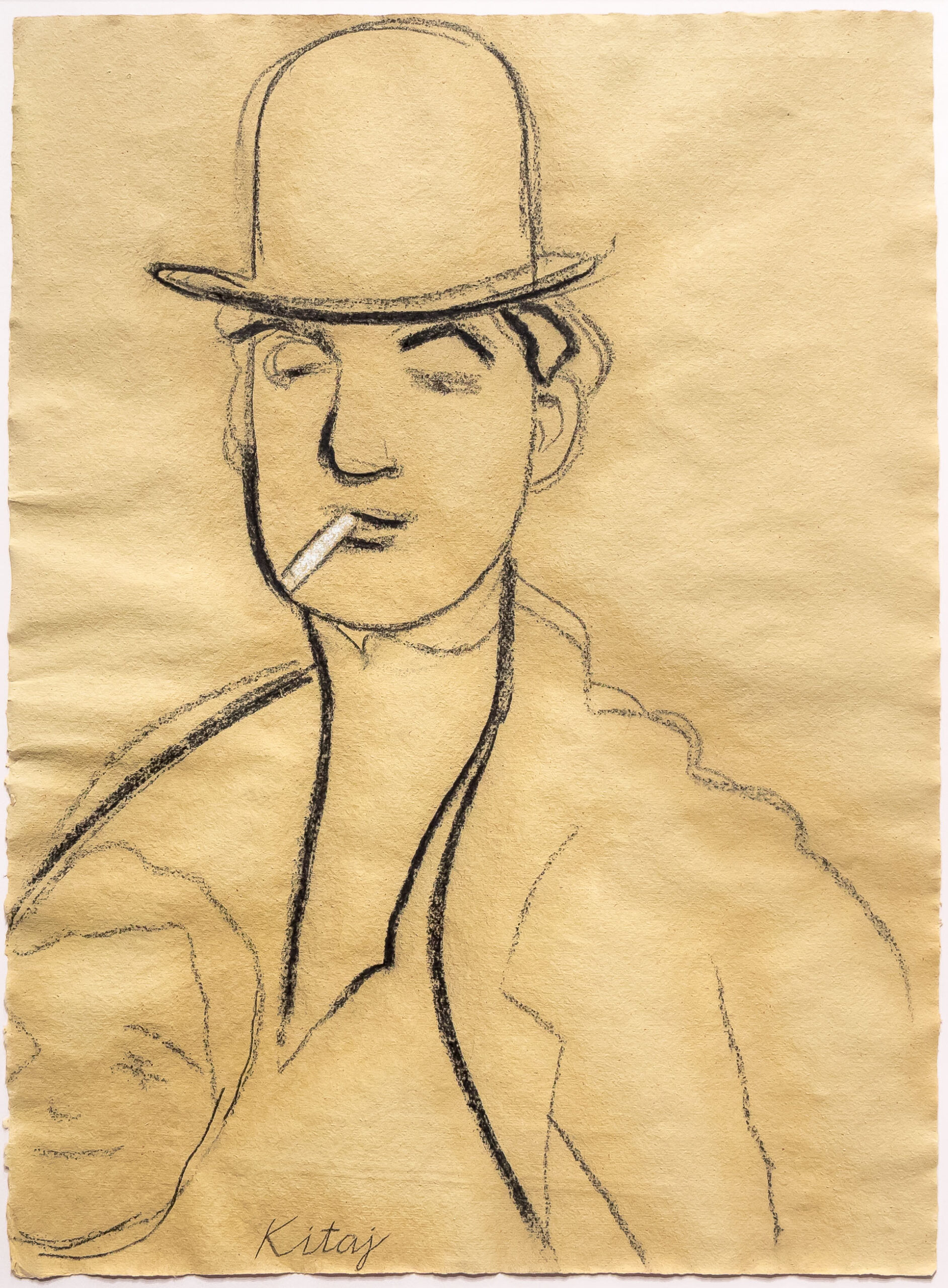Jules Pascin by R.B. Kitaj