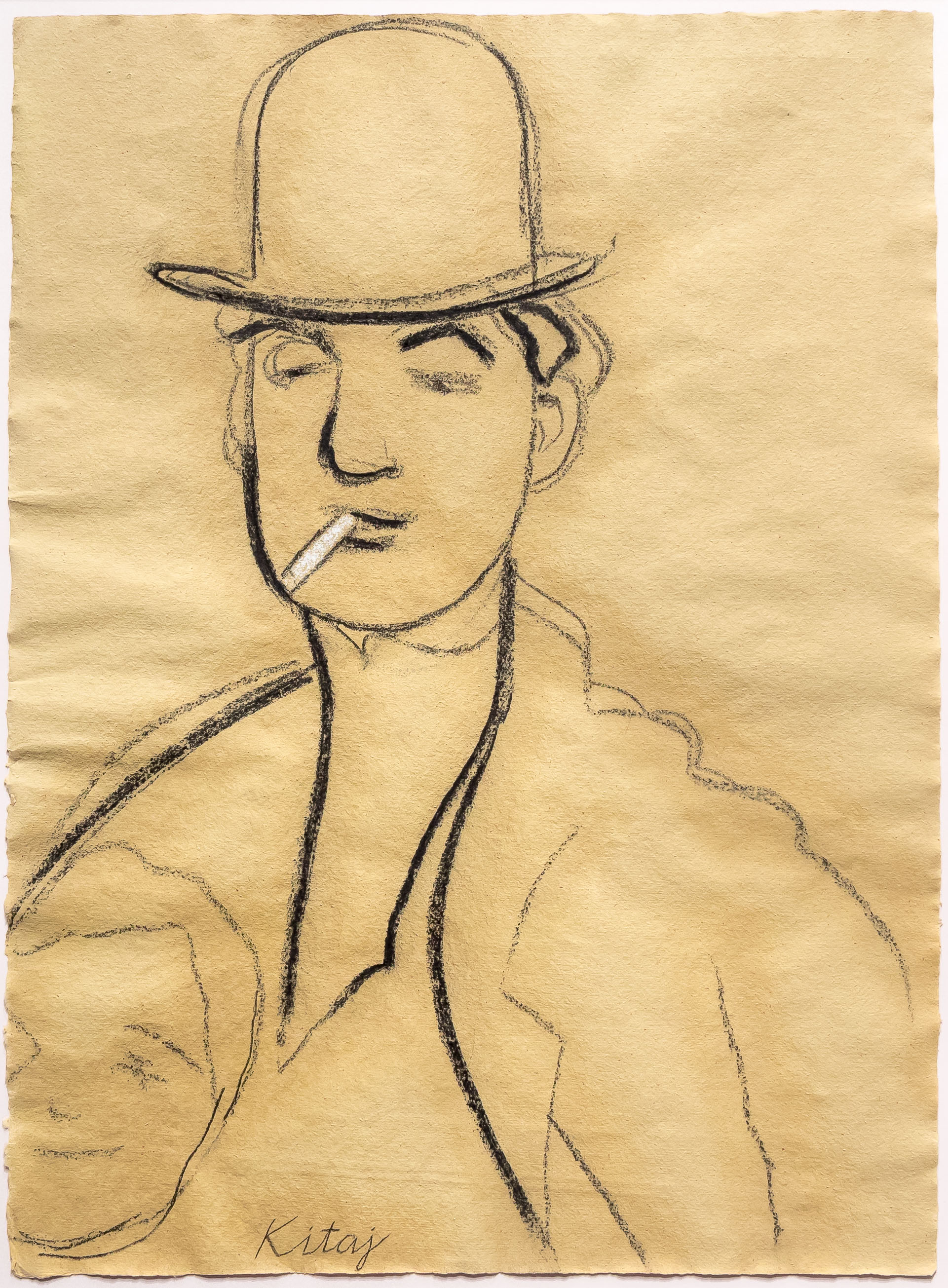 Jules Pascin by R.B. Kitaj