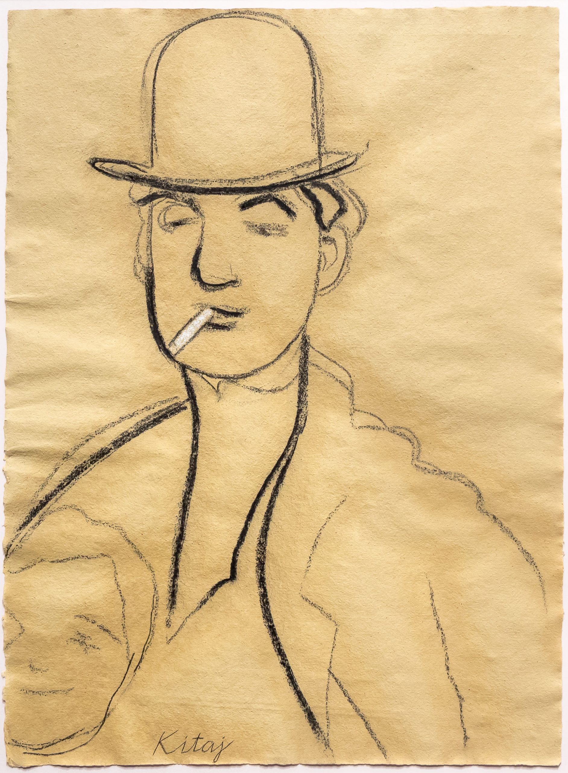 Jules Pascin by R.B. Kitaj