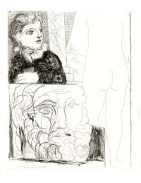 La Bonne Dans L’atelier De Sculpture (s.v. 71) by Pablo Picasso at John Szoke Gallery