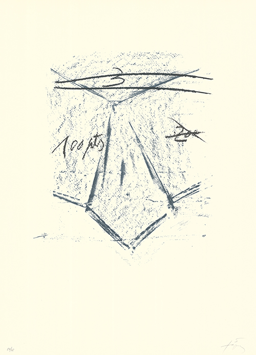 Llambrec-12 by Antoni Tapies