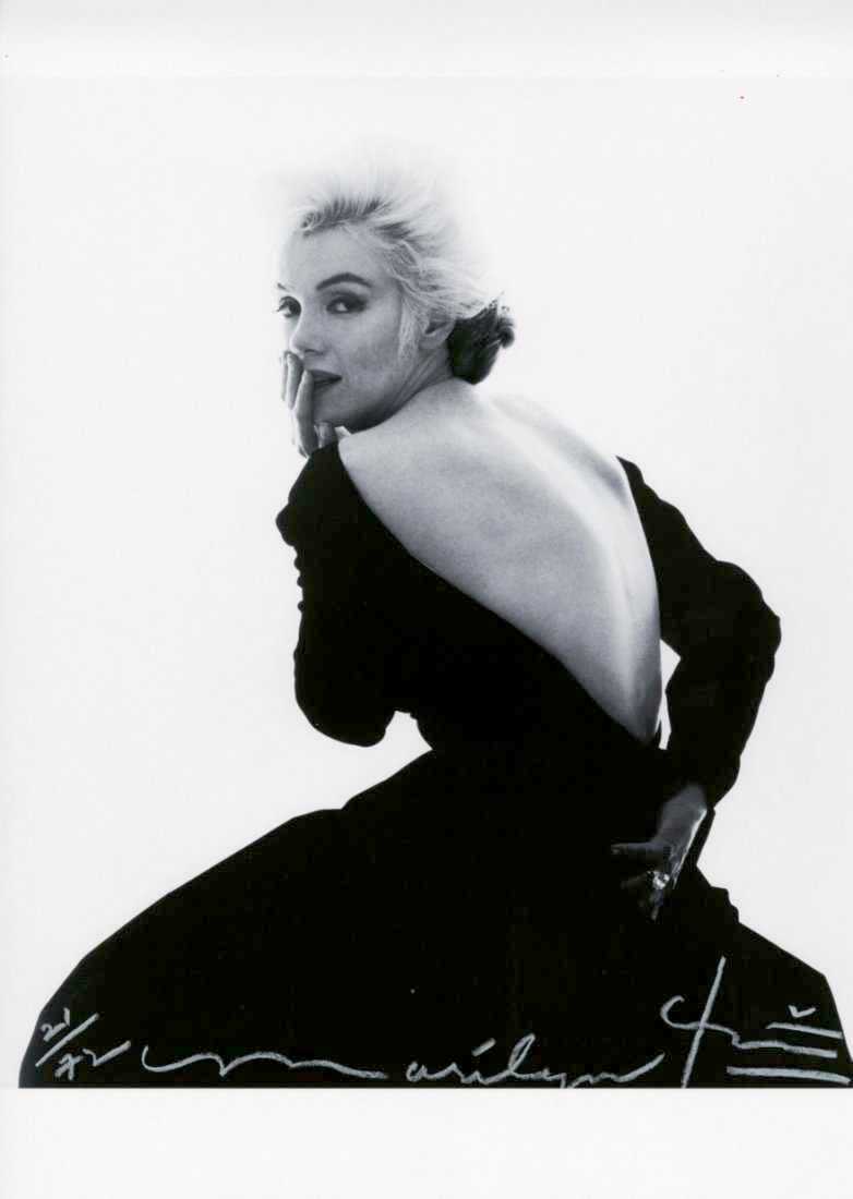 Marilyn, Dior Dress (ii) by Bert Stern