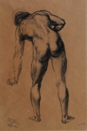 Nude Male Figure by George Grosz at William Chambers Art