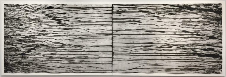 Speed Of The Sound Of Loneliness by Richard Long at Jonathan Novak Contemporary Art