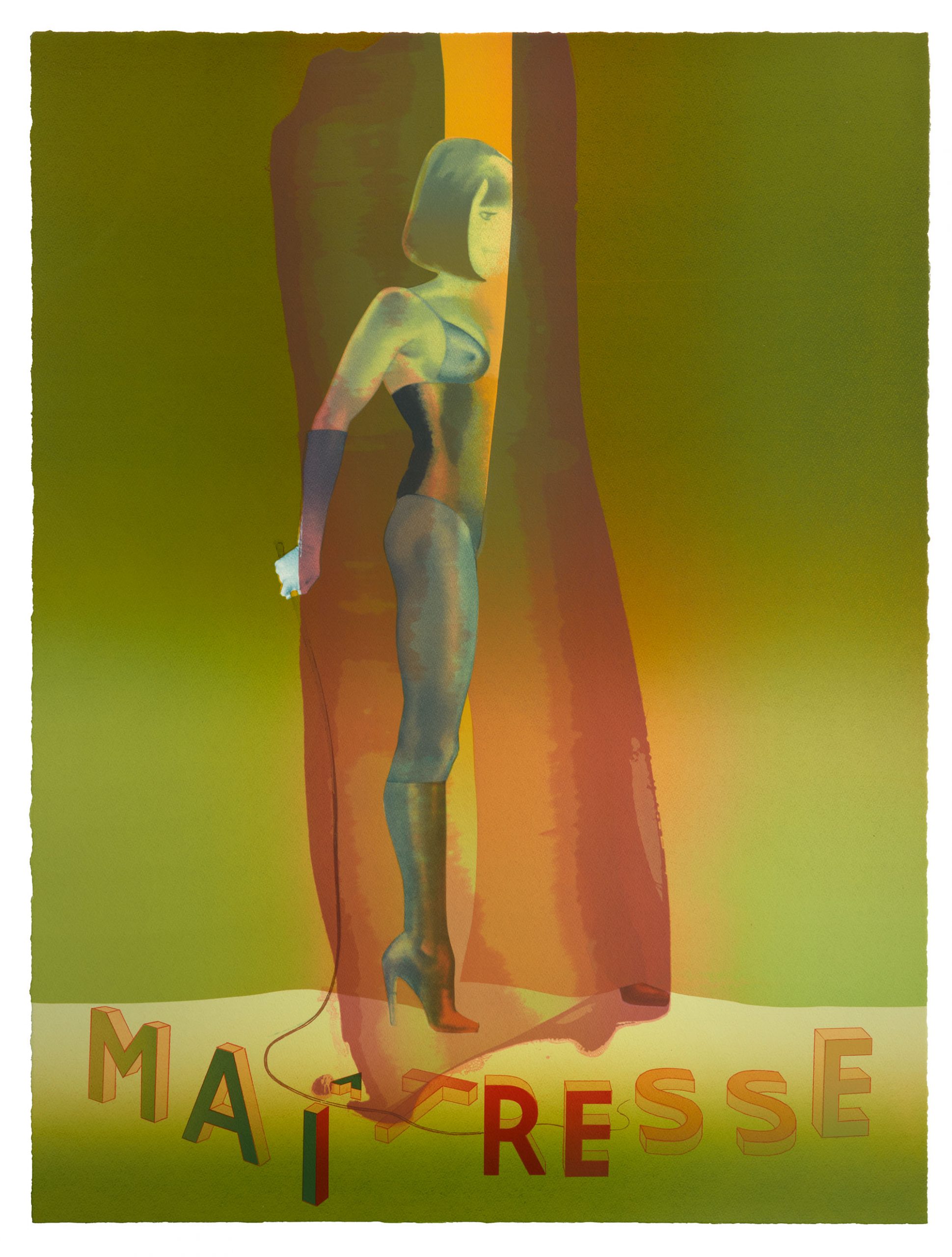 Maitresse Folio Screenprint Ii by Allen Jones