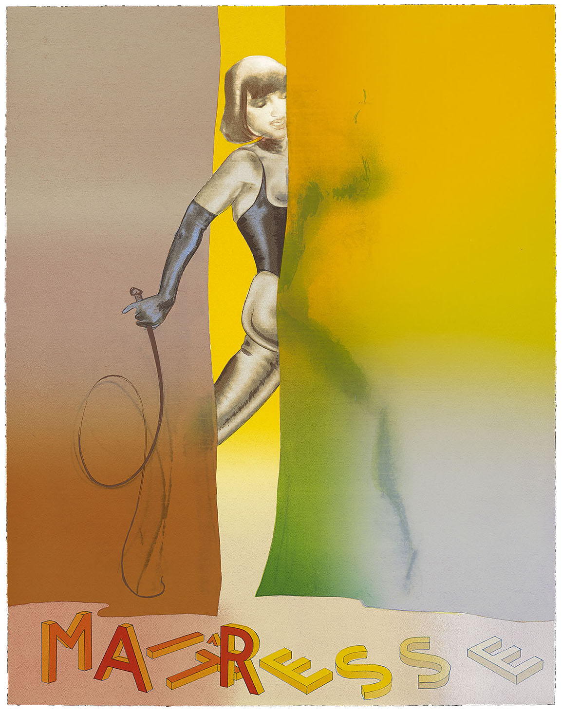 Maitresse Folio Screenprint Iii by Allen Jones