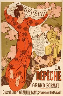 Le Depeche De Toulouse by Maurice Denis at