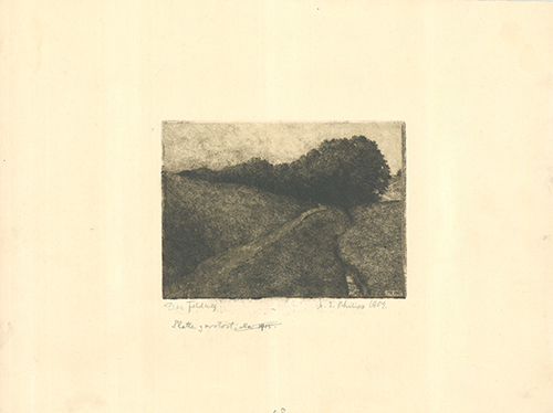Der Feldweg by Martin Erich Philipp