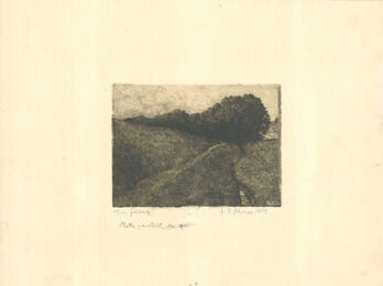 Der Feldweg by Martin Erich Philipp at Sylvan Cole Gallery