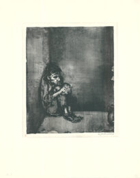 Der Gefangene (der Blechnapf) by Andreas Paul Weber at Sylvan Cole Gallery