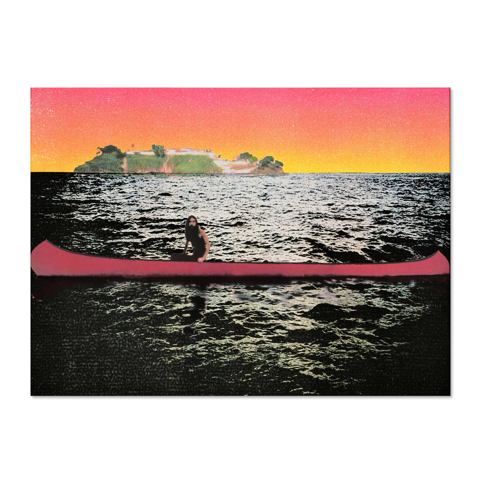 Canoe Island by Peter Doig
