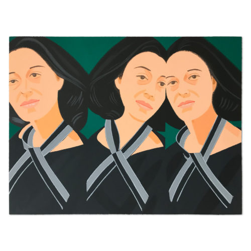 Grey Ribbon (ada Three Times) by Alex Katz