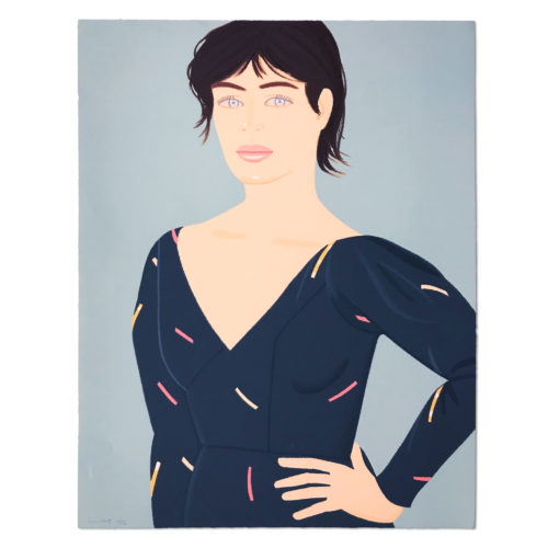 Grey Dress by Alex Katz