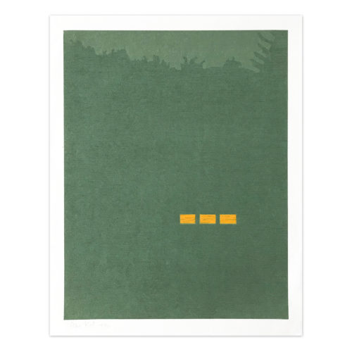 Fog (from Northern Landscapes) by Alex Katz