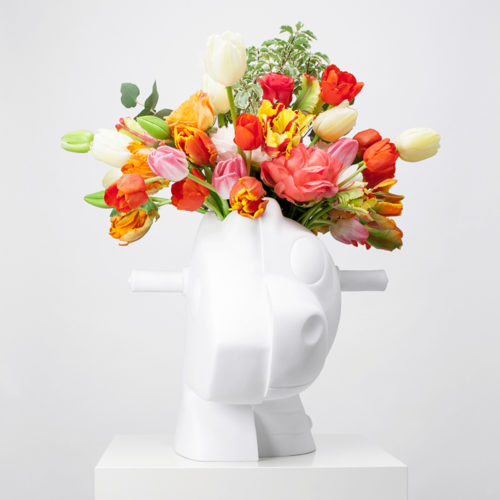 Split Rocker Vase by Jeff Koons