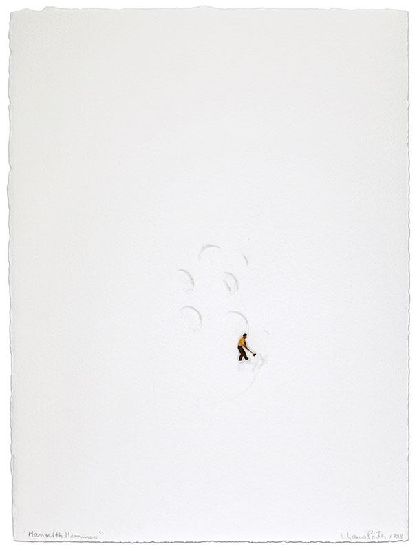 Man With Hammer by Liliana Porter