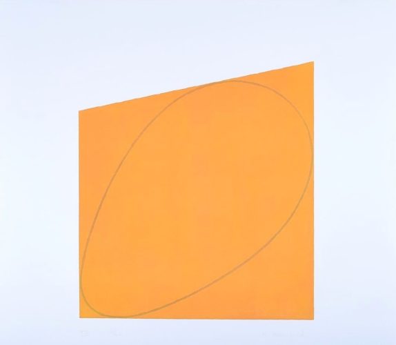 Attic Series Ii: Vii by Robert Mangold