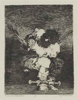Tan Bárbara La Seguridad Como El Delito (little Prisoner) by Francisco Goya