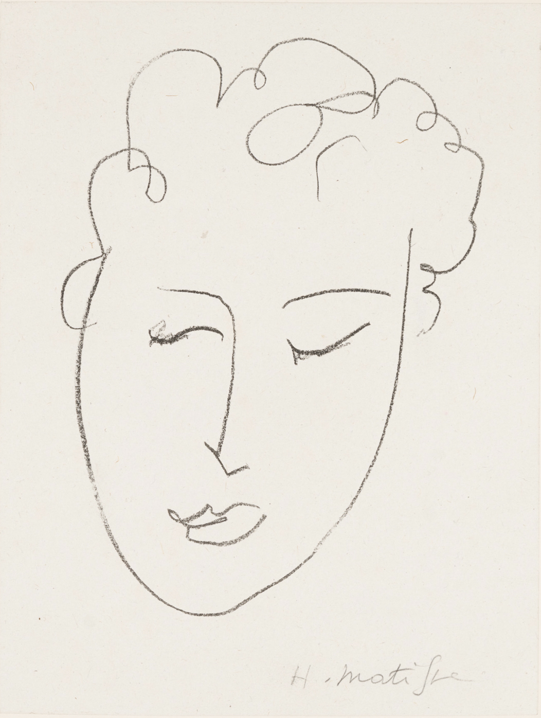Tête De Femme by Henri Matisse