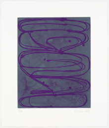 Violets by Jill Moser at Manneken Press (IFPDA)