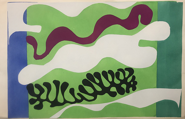 Le Lagon (lagoon) by Henri Matisse