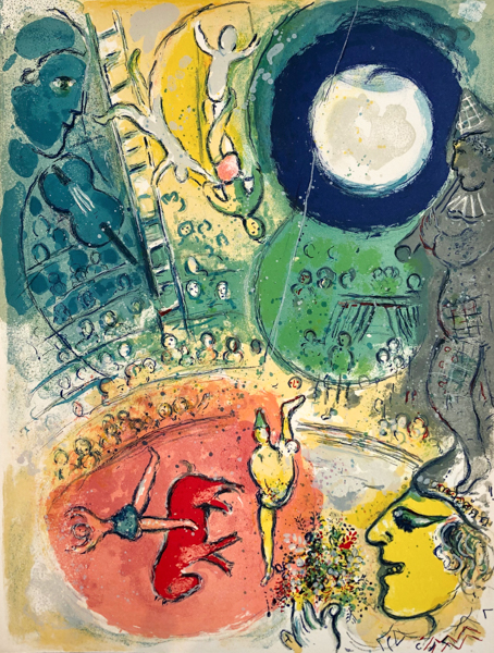 Le Cirque M. 501 by Marc Chagall