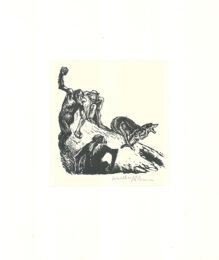 Affen Jagen Den Wolf by Walther Klemm at Sylvan Cole Gallery