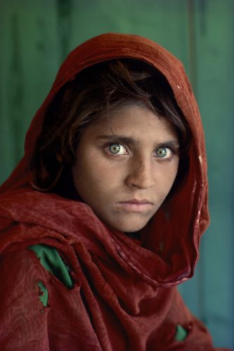 Afghan Girl (sharbat Gula), 1984 by Steve McCurry