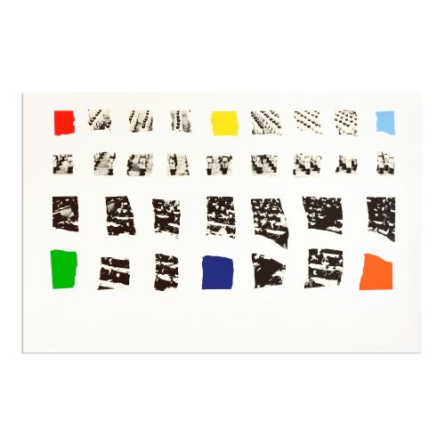 Two Assemblages (opaque) by John Baldessari