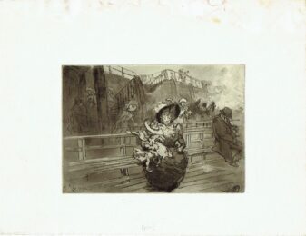 Depart Pour Greenwich by Auguste Louis Lepere at Editions Graphiques Ltd