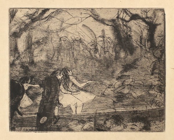 Modern Art: Sur La Scène Iii (On Stage III) by Edgar Degas