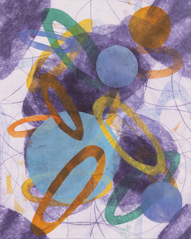 Toss And Turn 6 by Melanie Roschko
