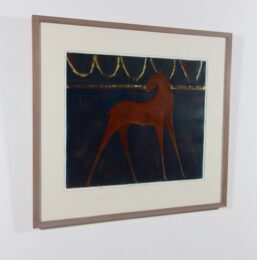 Red Horse, Red Bridges by Henrietta Corbett at pgr fine art
