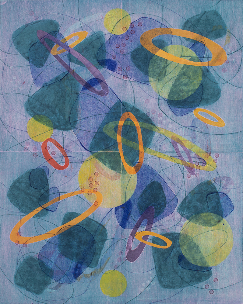 Spin And Swirl 3 by Melanie Roschko