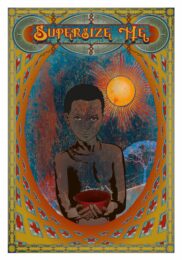Supersize Me (Socio-politicking Series) by Booda Brand at Addicted Art Gallery