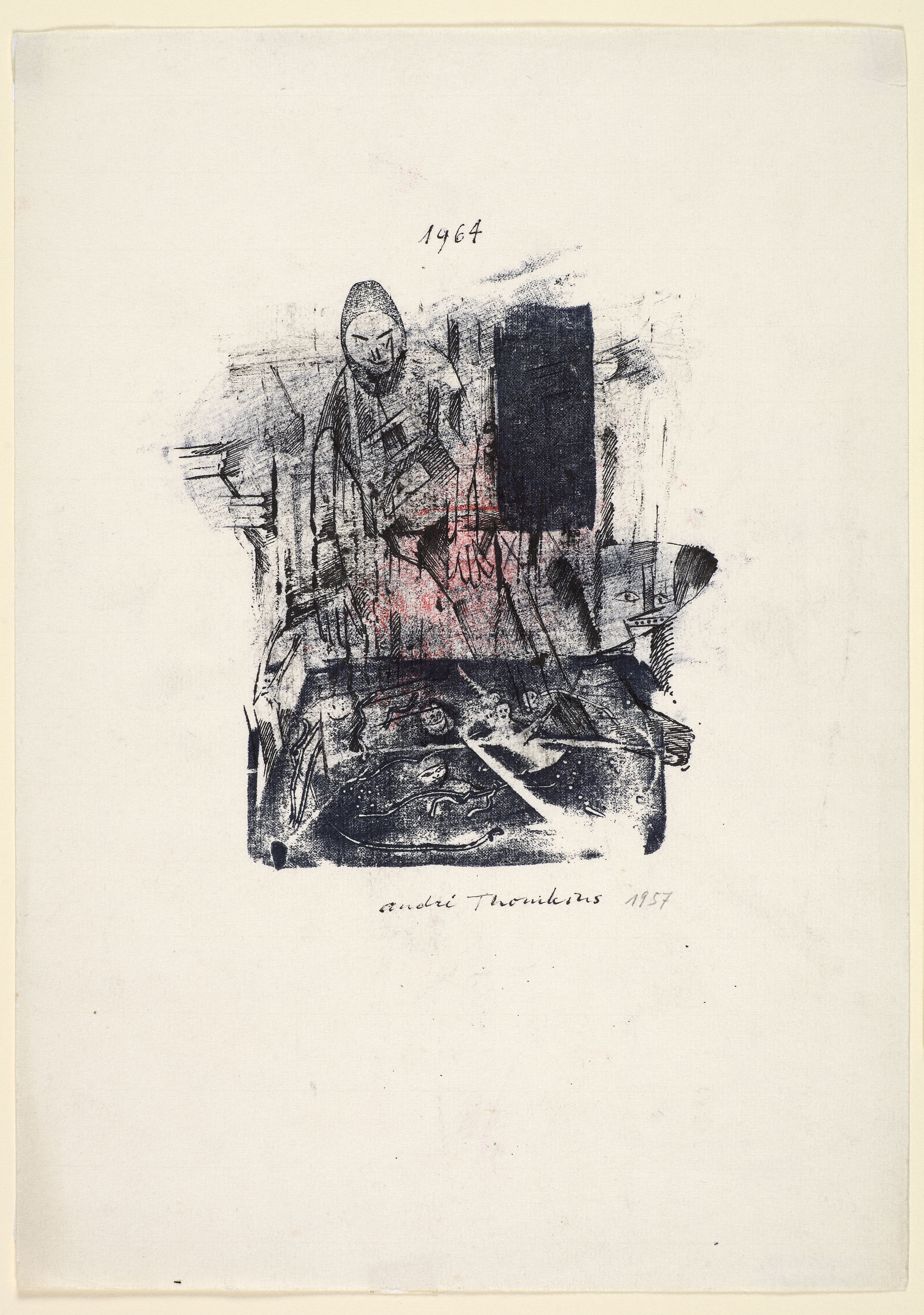 Untitled 1957/1964 by André Thomkins