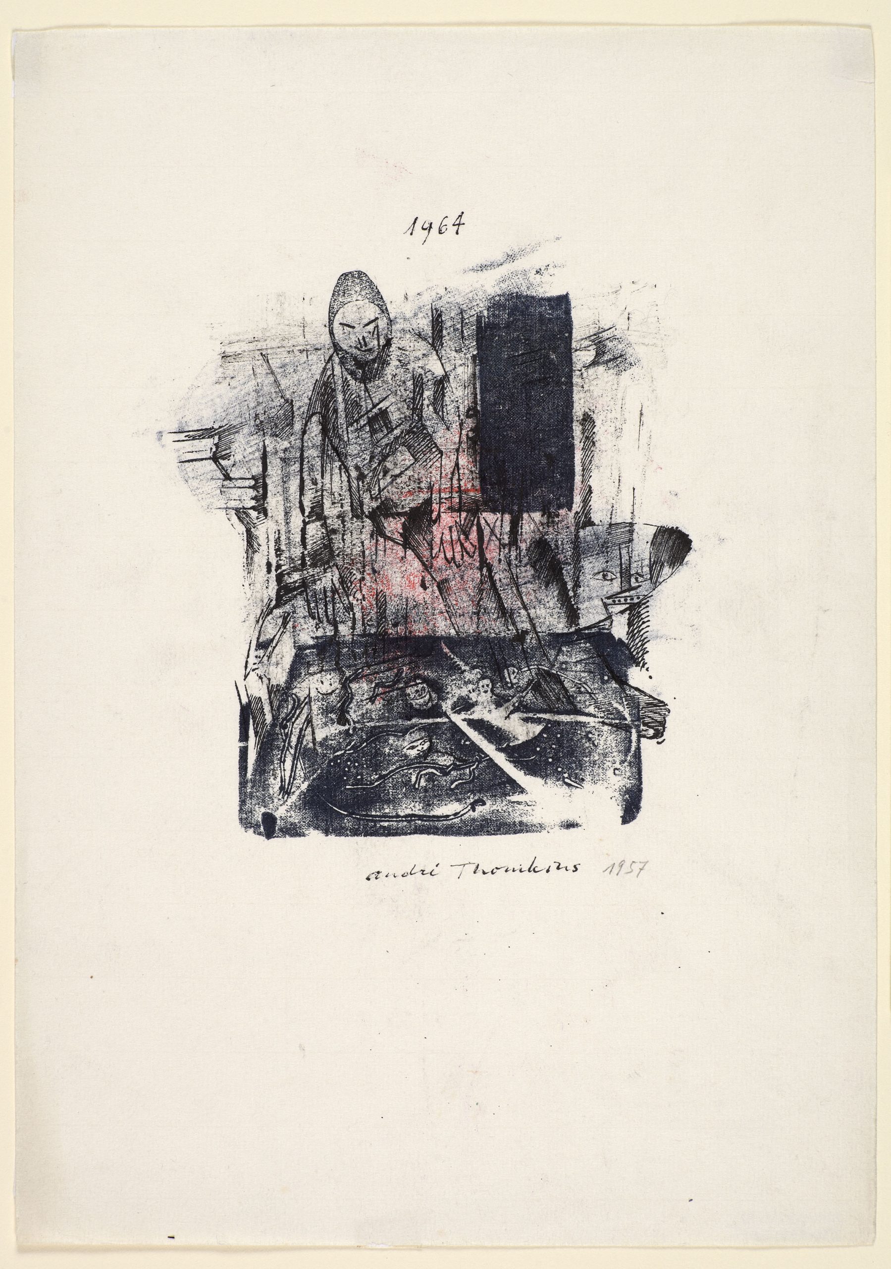 Untitled 1957/1964 by André Thomkins