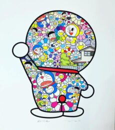 Doraemon In The Field Of Flowers by Takashi Murakami at Vogtle Contemporary