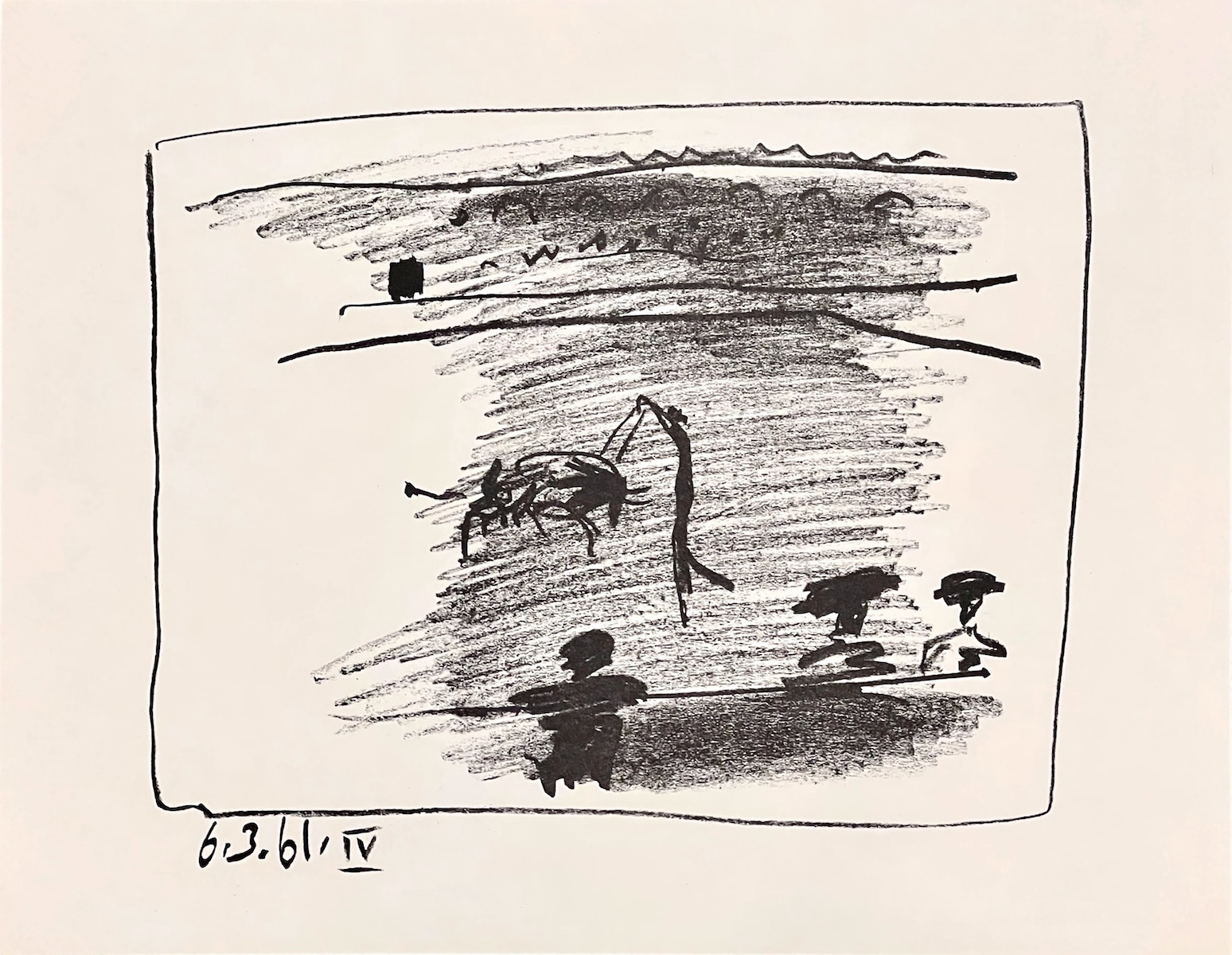Les Banderillas by Pablo Picasso