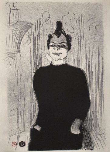 A La Gaieté Rochechouart: Nicolle by Henri de Toulouse-Lautrec at