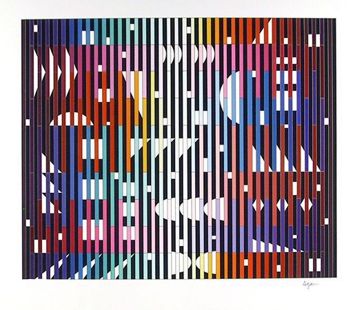 Night Rainbow by Yaacov Agam