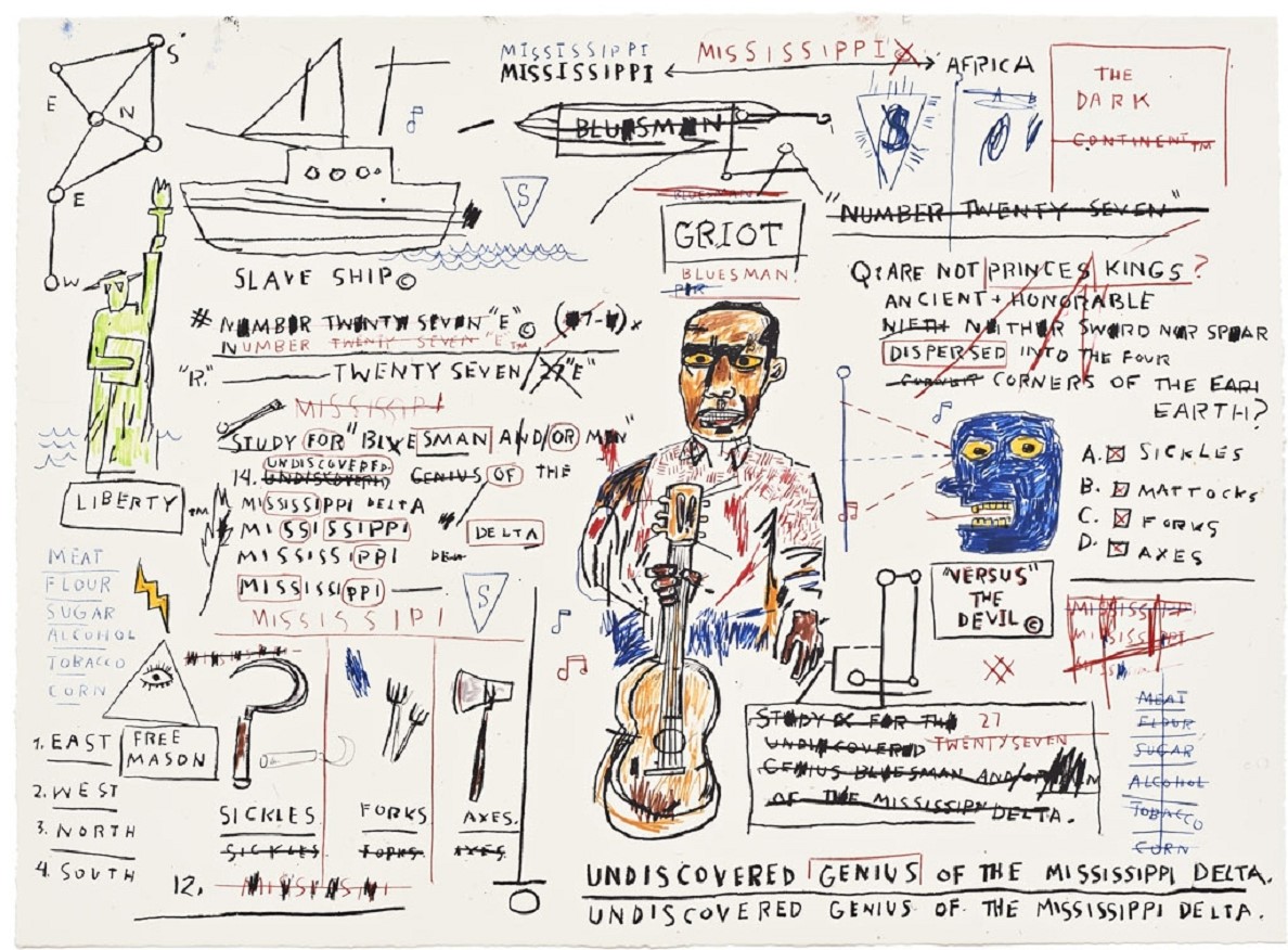 Undiscovered Genius by Jean-Michel Basquiat