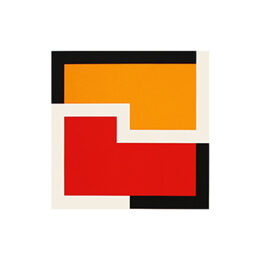Red, Yellow, Black & Cream by Mary Webb at Kip Gresham Editions