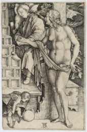 The Dream Of The Doctor (the Temptation Of The Idler) by Albrecht Dürer at Christopher-Clark Fine Art