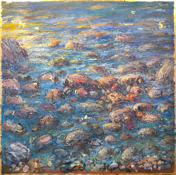Summer Sea, Mediterranean Stones by Bruno Zupan