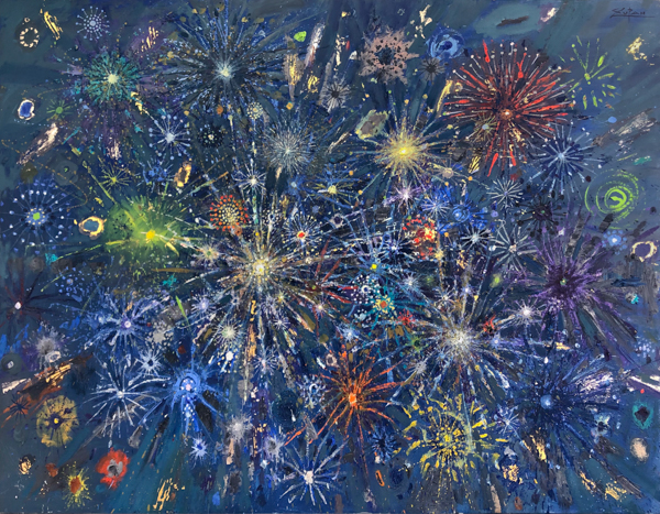 Fireworks Green Comet by Bruno Zupan