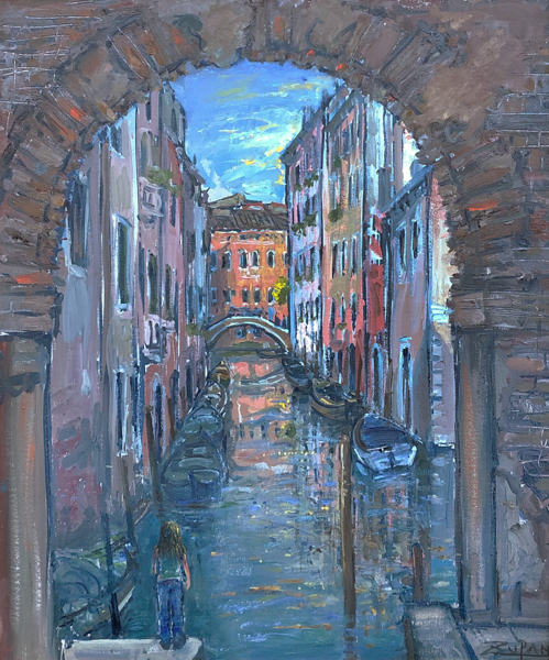 Sotoportego Near Campo San Giacomo by Bruno Zupan