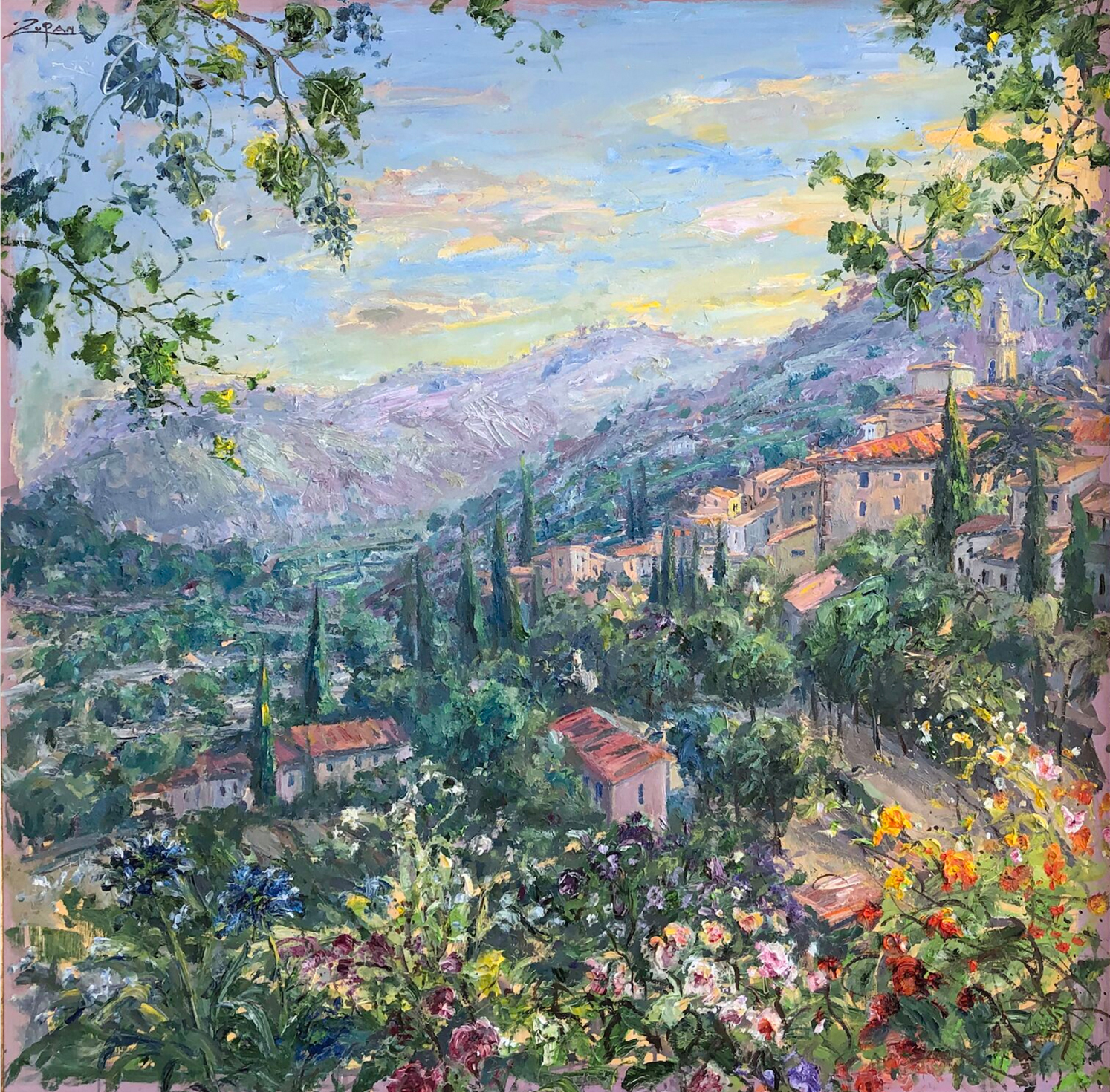 Valley Of Valldemossa, June Light by Bruno Zupan