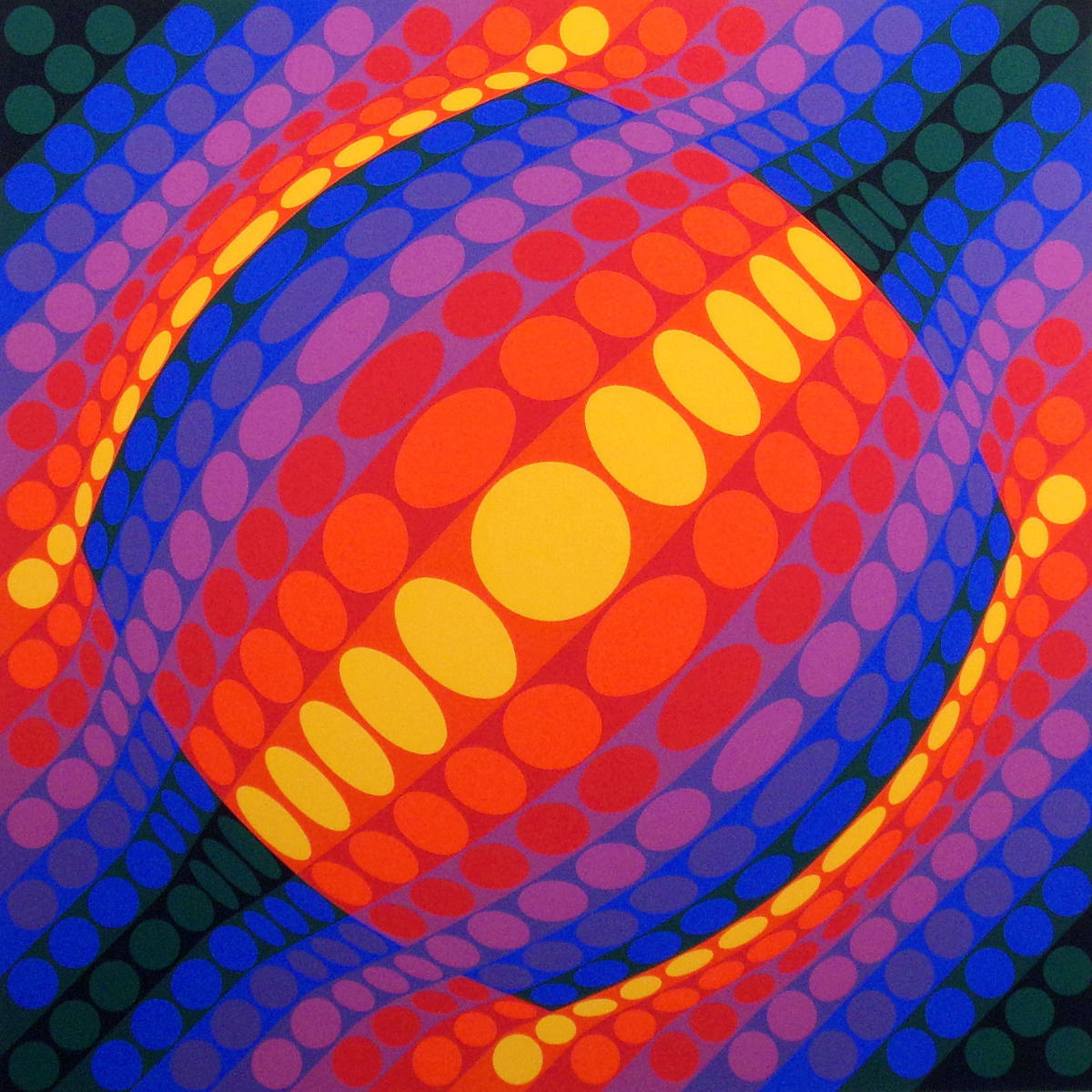 Planeta by Victor Vasarely